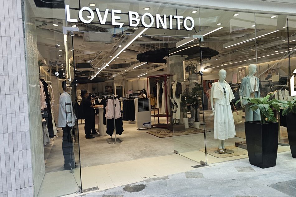 The first Philippine branch of Love, Bonito is located on the second level of Greenbelt 3 mall in Makati. Karen Flores Layno, ABS-CBN News